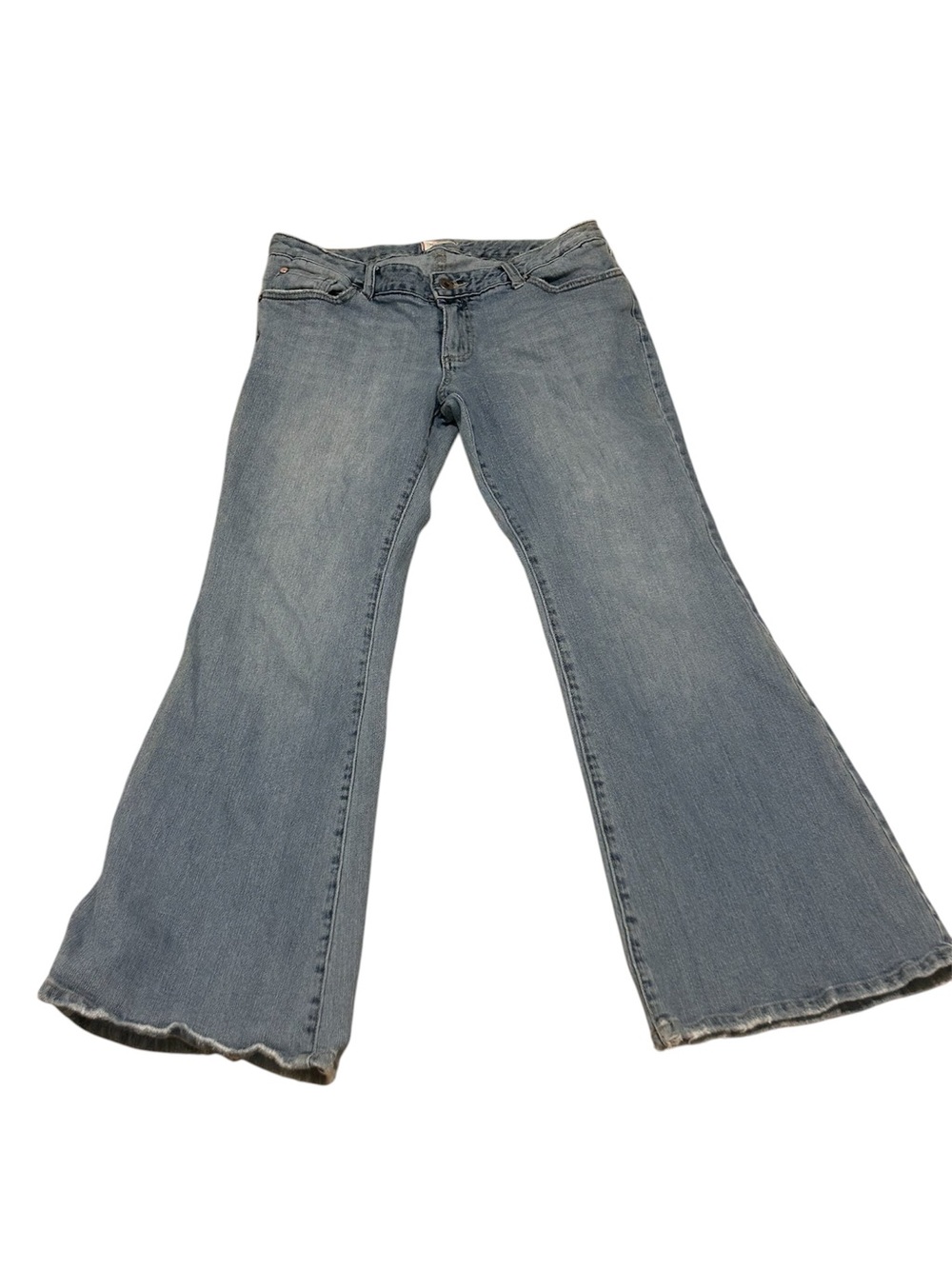 Y2K Tilt Women’s Huntington Flare Low Rise Jeans Size Juniors 7S 7 Short